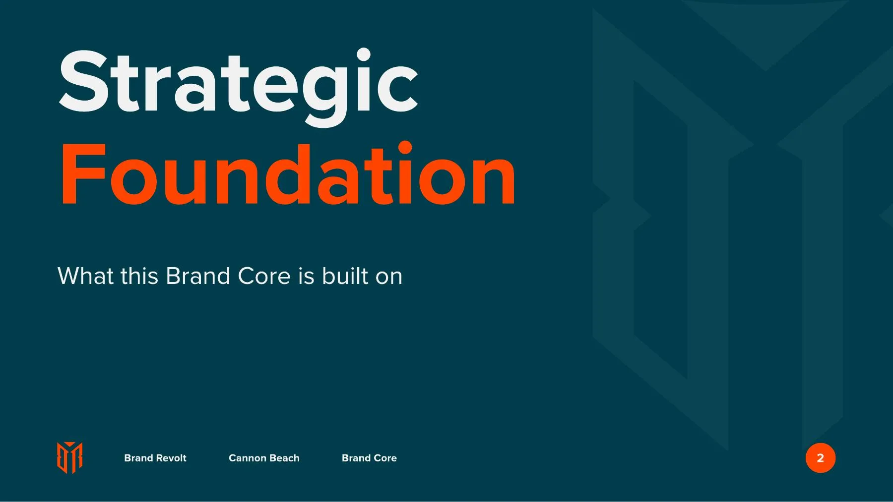 Cannon Beach Brand Core — strategic foundation